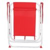 Silla Playa Roja Plegable Mueblear