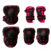 Set Protecciones Krf Junior Camuflaje Rosa T/s