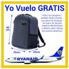 Mochila De Viaje 40 X 25 X 20 Cm Tamaño Equipaje De Mano Ryanair (negro)