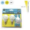 Pack Bombillas Led Esféricas 2+1 Gratis 5w E14 Edm Fria 6400k