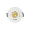 Pack 2x Focos Empotrables Led 5w 2700k Cuadrado Blanco