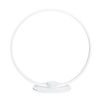 Lámpara De Mesa Led 7w Circular Blanco