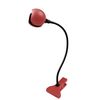 Flexo Pinza Led 3w Con Usb Rojo