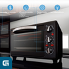 Horno Eléctrico Hr-23 Hn, 1600w Y 23 Litros, Negro