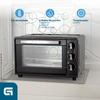 Horno Eléctrico Hr-23 Hn, 1600w Y 23 Litros, Negro