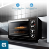 Horno Eléctrico Hr-38n Rm, De 200w Y 38 Litros, Negro.