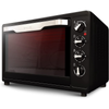 Horno Eléctrico Hr-63rmrusti, 2200w De Potencia Con 63 Litros, Negro