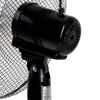 Ventilador De Pie Negro Fan-165rng