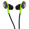 Muvit Auriculares Estéreo Conmicrófono 3,5mm Resistente Al Sudor Negro/verde