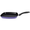 Set Sarten 24 Cm Wok Y Grill Inducción 28 Cm, Antiadherente Libre Pfoa, Mango Ergonómico Morado  Magefesa Very Peri