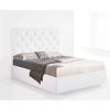 Adec Aro Tapizado Para Cama Luxe 160 Tejido Tex Gris