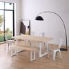 Mesa De Comedor Loft 180 180 X 76 X Cm