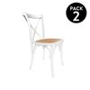 Pack 2 Sillas De Comedor Provenza 52 X 89 X Cm