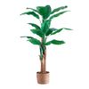 Adec Cesto Para Plantas Artificiales Esparto Natural Marrón Ø26cm