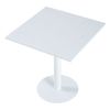 Adec Mesa Multiusos Gelato Forma Cuadrada Blanco 73x70x70 Cm