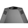 Chimenea De Leña Rinconera Eco Design Modelo R8 Horno Titanium