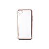 Funda Para Móvil Iphone 7/8 Contact Flex Metal Tpu Transparente Oro Rosa Metalizado