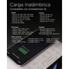 Despertador Cargador Inalámbrico Ksix 10w, Tec. Qi, Altavoz Wireless, Radio Fm, 2 Alarmas, 3 Intensidades Luz, Blanco