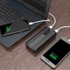 Powerbank Ksix Fast 20.000 Mah, Polímero De Litio, Power Delivery, 20 W, Cable Usb-a A Usb-c Incluido, Negro