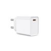 Cargador De Red Contact 20 W, Pps, Power Delivery, Carga Rápida, Puerto Usb-c, Blanco