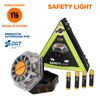 Pack De 2 Luces De Emergencia Para Coches Y Motos Ksix, Placa Magnética, Luz Amarilla Y Blanca, Homologada