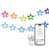 Guirnalda Led Ksix Star 5m, Rgbic, 20 Lm, Sincroniza Música, App Compatible Alexa, Google Home Y Siri