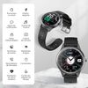 Smartwatch Ksix Globe, Pantalla Ultrafina 1,28" Multitáctil, 5 Días, App, Monitoreo Salud, Sumergible, Gris Metalizado