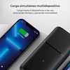 Powerbank Ksix Supra 30.000 Mah, 20 W, Power Delivery, Cable Usb-a A Usb-c Incluido, Carga Simultánea, Negro