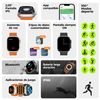 Smartwatch Ksix Urban Plus, Pantalla 2,05" Multitáctil, Aut. 5días, Modos Deporte/salud, Asistentes De Voz, Sumergible, Negro