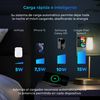 Base De Carga Inalámbrica Ksix Fast Charge 15 W, Para Smartphones Y Auriculares Qi, Carga Rápida, Cable Usb-c A Usb-c, Negro