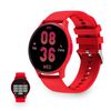 Smartwatch Ksix Core, Pantalla Amoled 1,43", Aut. 5 Días, Modos Deporte Y Salud, Llamadas, Asistentes De Voz, Sumergible, Rojo