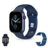 Smartwatch Ksix Urban 4 + Correa Trenzada Intercambiable Nylon Azul