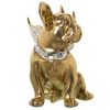 Figura Decorativa Alexandra House Living Dorado Plástico Perro Alas 23 X 27 X 29 Cm