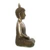 Figura Decorativa Alexandra House Living Plástico Dorado Buda 24 X 32 X 48 Cm