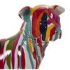 Figura Decorativa Alexandra House Living Multicolor Plástico Perro Pintura 13 X 29 X 26 Cm