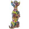 Figura Decorativa Alexandra House Living Multicolor Plástico Perro 16 X 13 X 30 Cm