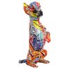 Figura Decorativa Alexandra House Living Multicolor Plástico Perro 16 X 13 X 30 Cm