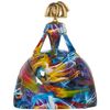 Figura Decorativa Alexandra House Living Multicolor Plástico Vestido Pintura 19 X 27 X 33 Cm