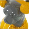 Figura Decorativa Alexandra House Living Amarillo Gris Plástico Perro Auriculares 14 X 26 X 19 Cm