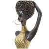 Figura Decorativa Alexandra House Living Dorado Plástico León Africana 13 X 17 X 38 Cm