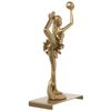 Figura Decorativa Alexandra House Living Dorado Plástico Gimnasta 12 X 18 X 32 Cm