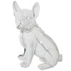 Figura Decorativa Alexandra House Living Plástico Perro 15 X 18 X 23 Cm Mármol