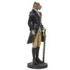 Figura Decorativa Alexandra House Living Negro Plástico Leopardo Traje 15 X 17 X 42 Cm