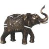 Figura Decorativa Alexandra House Living Dorado Plástico Elefante 13 X 28 X 23 Cm