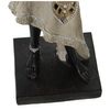 Figura Decorativa Alexandra House Living Beige Plástico Africana 16 X 25 X 58 Cm