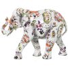 Figura Decorativa Alexandra House Living Multicolor Plástico Elefante 11 X 18 X 24 Cm