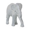 Figura Decorativa Alexandra House Living Blanco Plástico Elefante 10 X 18 X 24 Cm