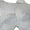 Figura Decorativa Alexandra House Living Blanco Plástico Elefante 10 X 18 X 24 Cm
