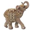 Figura Decorativa Alexandra House Living Gris Dorado Plástico Elefante 13 X 25 X 26 Cm