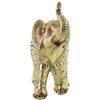 Figura Decorativa Alexandra House Living Dorado Plástico Elefante 12 X 22 X 22 Cm